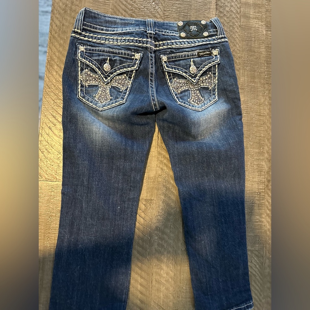 MissMe Crop Jeans